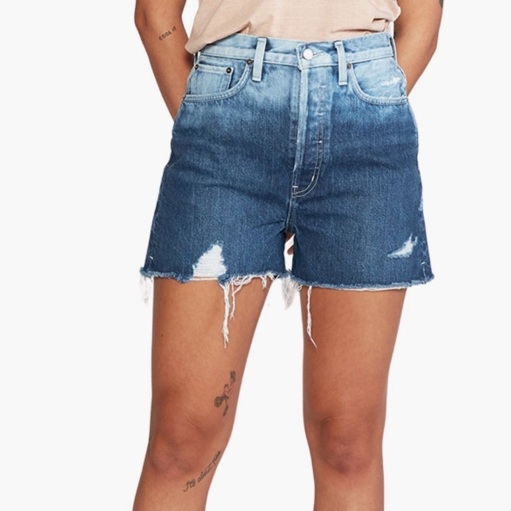 Revolve Etica Fern Jean Shorts